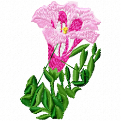 Flowers And Tree Embroidery Design 4 Flowers And Tree Embroidery Design 4